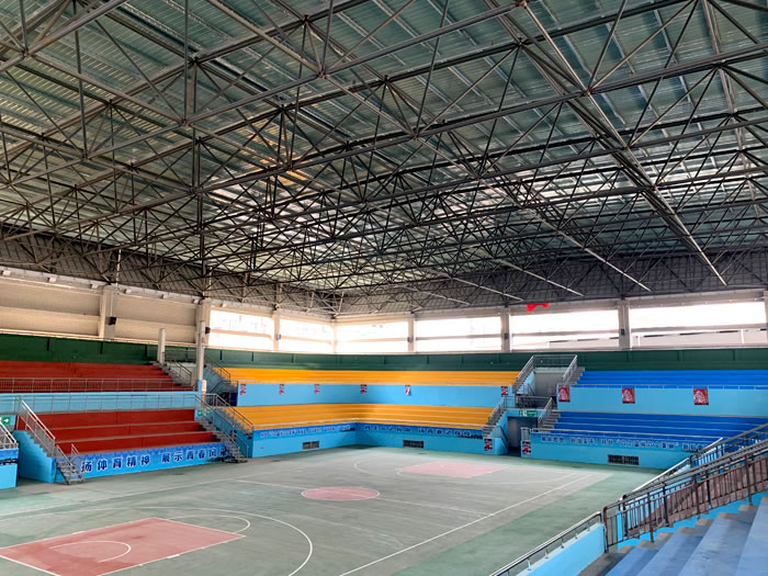 胶州体育馆网架